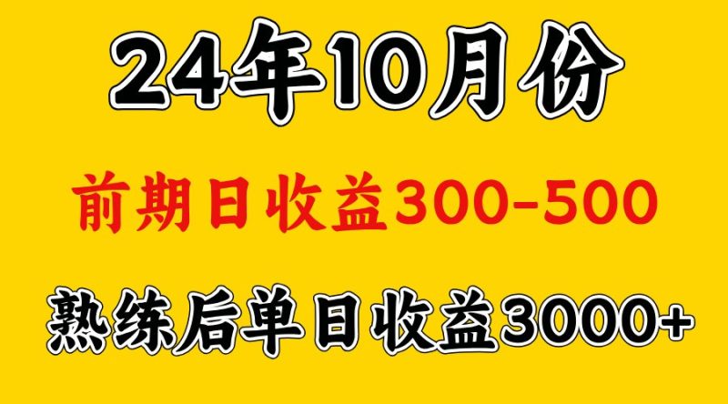 高手是怎么赚钱的.前期日收益500+熟练后日收益3000左右网赚项目-副业赚钱-互联网创业-资源整合八方网创