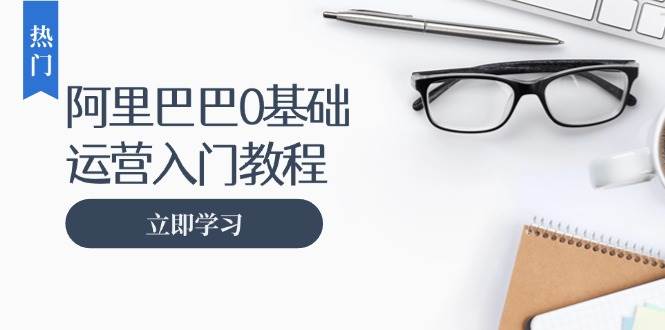 阿里巴巴运营零基础入门教程：涵盖开店、运营、推广，快速成为电商高手网赚项目-副业赚钱-互联网创业-资源整合八方网创