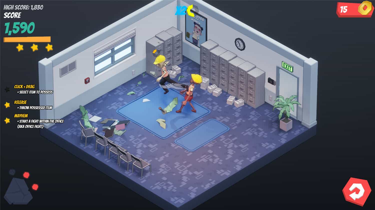 《办公室战斗》v1.0.0中文版网赚项目-副业赚钱-互联网创业-资源整合八方网创