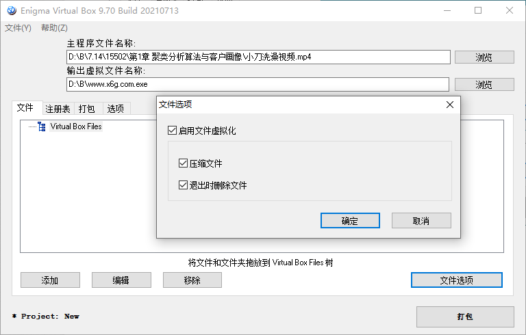 Enigma Virtual Box v10.60汉化版网赚项目-副业赚钱-互联网创业-资源整合八方网创