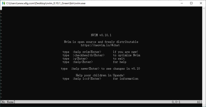 Neovim文本编辑器v0.10.1绿色版网赚项目-副业赚钱-互联网创业-资源整合八方网创