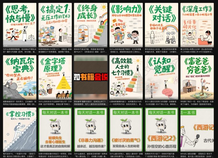 利用扣子工作流制作AI视频工具,一键制作“假如书籍会说话”爆款视频保姆级教程网赚项目-副业赚钱-互联网创业-资源整合八方网创