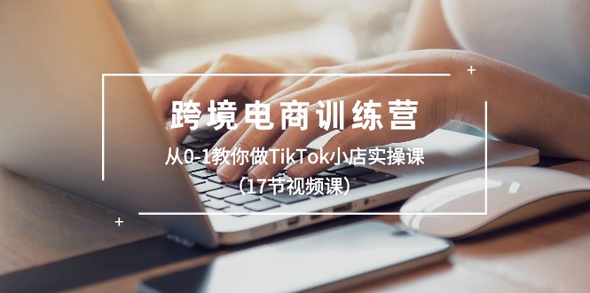 跨境电商训练营：从0-1教你做TikTok小店实操课（17节视频课）网赚项目-副业赚钱-互联网创业-资源整合八方网创