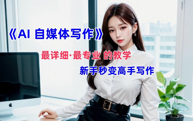 全网最全最细最专业的“AI自媒体写作”教学，新手小白秒变写作高手！网赚项目-副业赚钱-互联网创业-资源整合八方网创