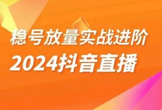 稳号放量实战进阶—2024抖音直播，直播间精细化运营的几大步骤网赚项目-副业赚钱-互联网创业-资源整合八方网创