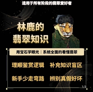 林鹿的翡翠知识，​用宝石眼光，系统全面的看懂翡翠网赚项目-副业赚钱-互联网创业-资源整合八方网创