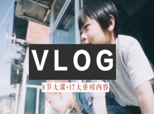 零基础vlog视频课教你小白变大神-生活美学教程网赚项目-副业赚钱-互联网创业-资源整合八方网创