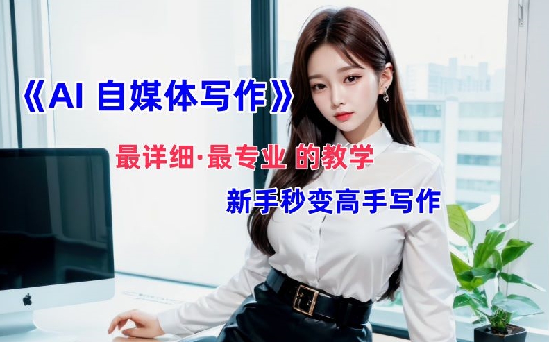 AI自媒体文章创作全网最详细教程，新手秒变写作高手，多方位发展网赚项目-副业赚钱-互联网创业-资源整合八方网创