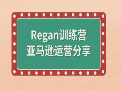 亚马逊流程全解析(Regan训练营)网赚项目-副业赚钱-互联网创业-资源整合八方网创