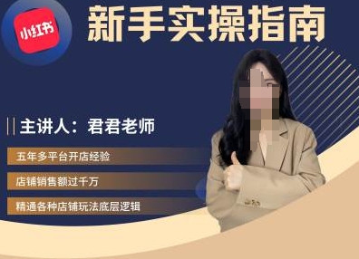 君君-小红书电商从入门到精通，新手实操指南网赚项目-副业赚钱-互联网创业-资源整合八方网创