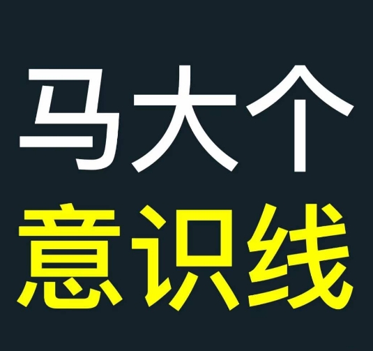 马大个意识线，一门改变人生意识的课程，讲解什么是能力线什么是意识线网赚项目-副业赚钱-互联网创业-资源整合八方网创