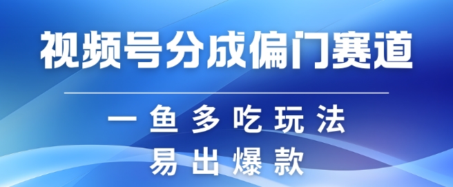 视频号创作者分成计划偏门类目，容易爆流，实拍内容简单易做网赚项目-副业赚钱-互联网创业-资源整合八方网创