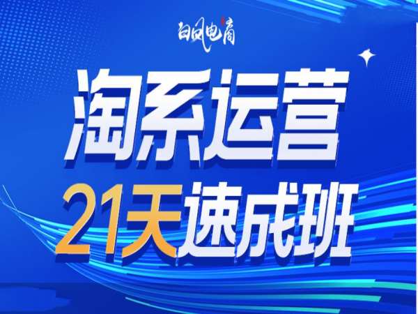 淘系运营21天速成班35期，年前最后一波和2025方向网赚项目-副业赚钱-互联网创业-资源整合八方网创