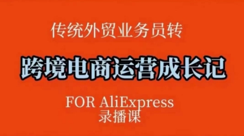 跨境电商速卖通运营课，​运营方法论+后台实操，逻辑清晰网赚项目-副业赚钱-互联网创业-资源整合八方网创