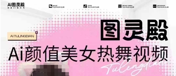全网首发，原价988图灵殿AI颜值美女热舞视频，云端生图，轻松过原创网赚项目-副业赚钱-互联网创业-资源整合八方网创