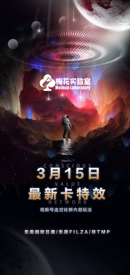 梅花实验室视频号连怼玩法-3月15日最新卡特效技术(无需越狱、巨魔、tmp)网赚项目-副业赚钱-互联网创业-资源整合八方网创