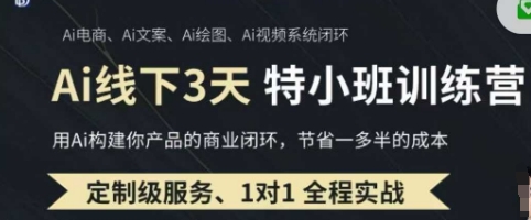 AI实操培训第20-21期线下，0基础保姆级教程，3月最新整理，企业获客、降本增效、打造超级个体网赚项目-副业赚钱-互联网创业-资源整合八方网创
