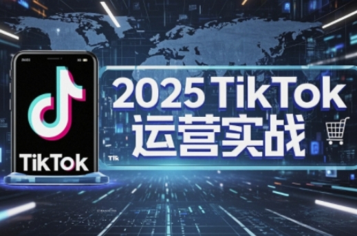 2025TikTok电商运营，掌握TikTok店铺运营核心技巧，实现低成本高转化网赚项目-副业赚钱-互联网创业-资源整合八方网创