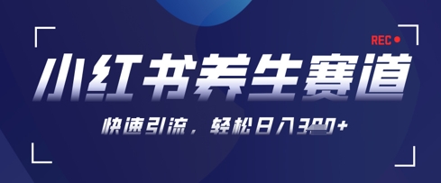 AI+可画生成小红书养生作品，新手暴力起号，矩阵操作，轻松日入3张+网赚项目-副业赚钱-互联网创业-资源整合八方网创