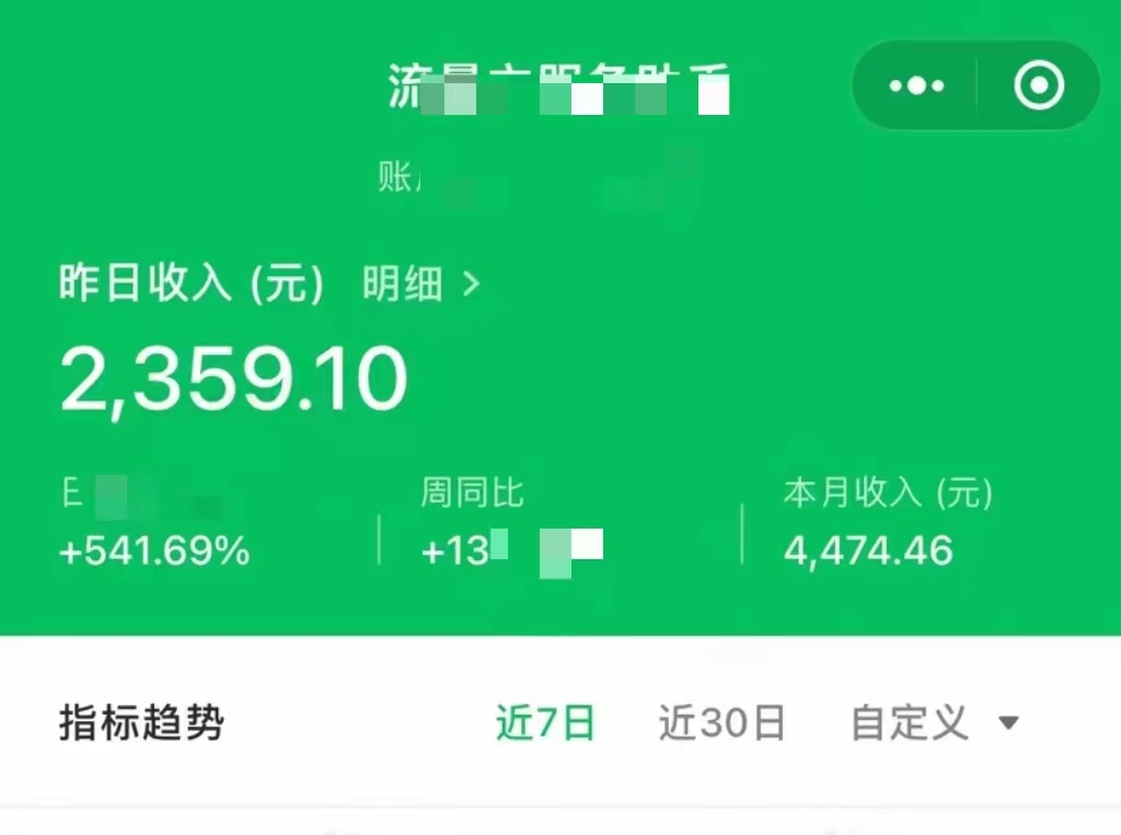 公众号流量主单日五位数收益，篇篇十万加阅读独家洗稿工具必出爆款！网赚项目-副业赚钱-互联网创业-资源整合八方网创