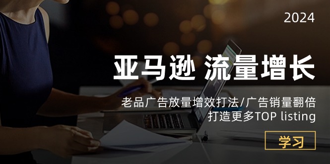亚马逊流量 增长-老品广告网赚项目-副业赚钱-互联网创业-资源整合八方网创