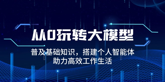 从0玩转大模型，普及基础知识，搭建个人智能体，助力高效工作生活网赚项目-副业赚钱-互联网创业-资源整合八方网创