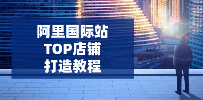 阿里国际站TOP店铺打造教程：涵盖平台到高阶，解决运营难题，提升询盘网赚项目-副业赚钱-互联网创业-资源整合八方网创