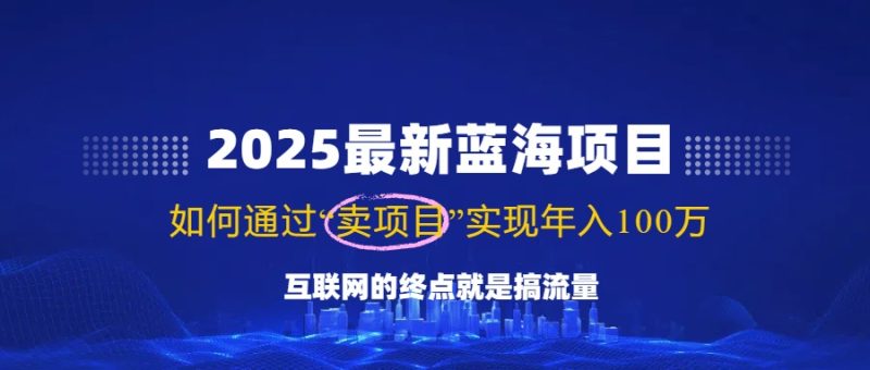 2025最新蓝海项目,零门槛轻松复制,月入10万+,新手也能操作!网赚项目-副业赚钱-互联网创业-资源整合八方网创