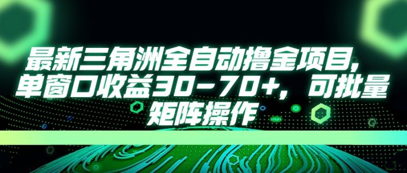 最新三角洲全自动撸金项目,单窗口收益30-70+,可批量矩阵操作网赚项目-副业赚钱-互联网创业-资源整合八方网创