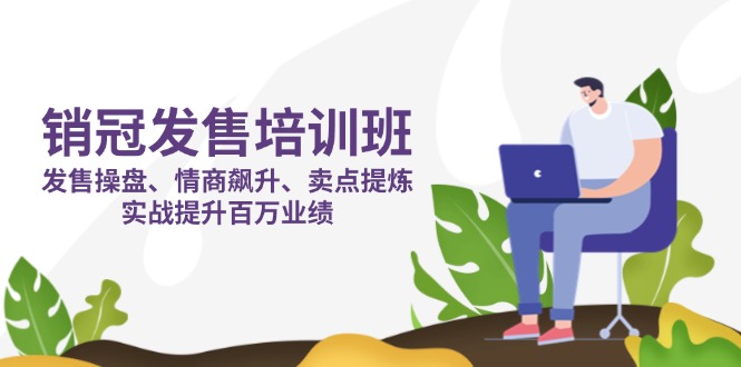 销冠 发售培训班：发售 操盘+情商 飙升+卖点 提炼，实战提升百万业绩网赚项目-副业赚钱-互联网创业-资源整合八方网创