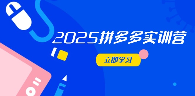 2025拼多多实训营：深度剖析运营关键，助力电商人快速提升网赚项目-副业赚钱-互联网创业-资源整合八方网创