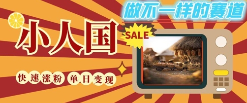 DeepSeek+绘图+视频制作小人国微观视频，小白轻轻松松上手，条条爆款，条条变现，单日就能收益网赚项目-副业赚钱-互联网创业-资源整合八方网创
